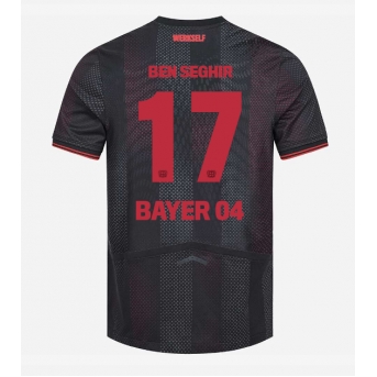 Billige Fotballdrakt Bayer Leverkusen Eliesse Ben Seghir #17 Replika Hjemmedrakt 2025-26 Kortermet